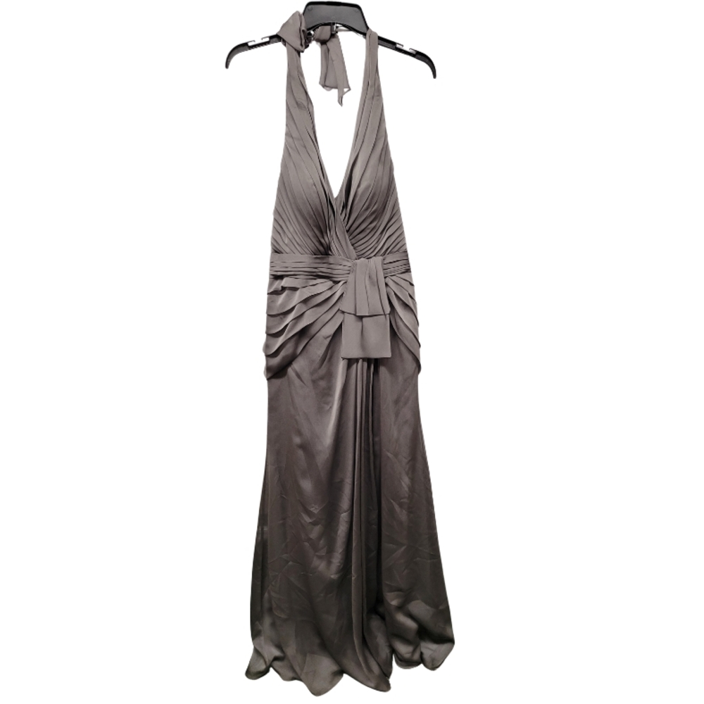 Bari Jay Elegant Gray Maxi Dress